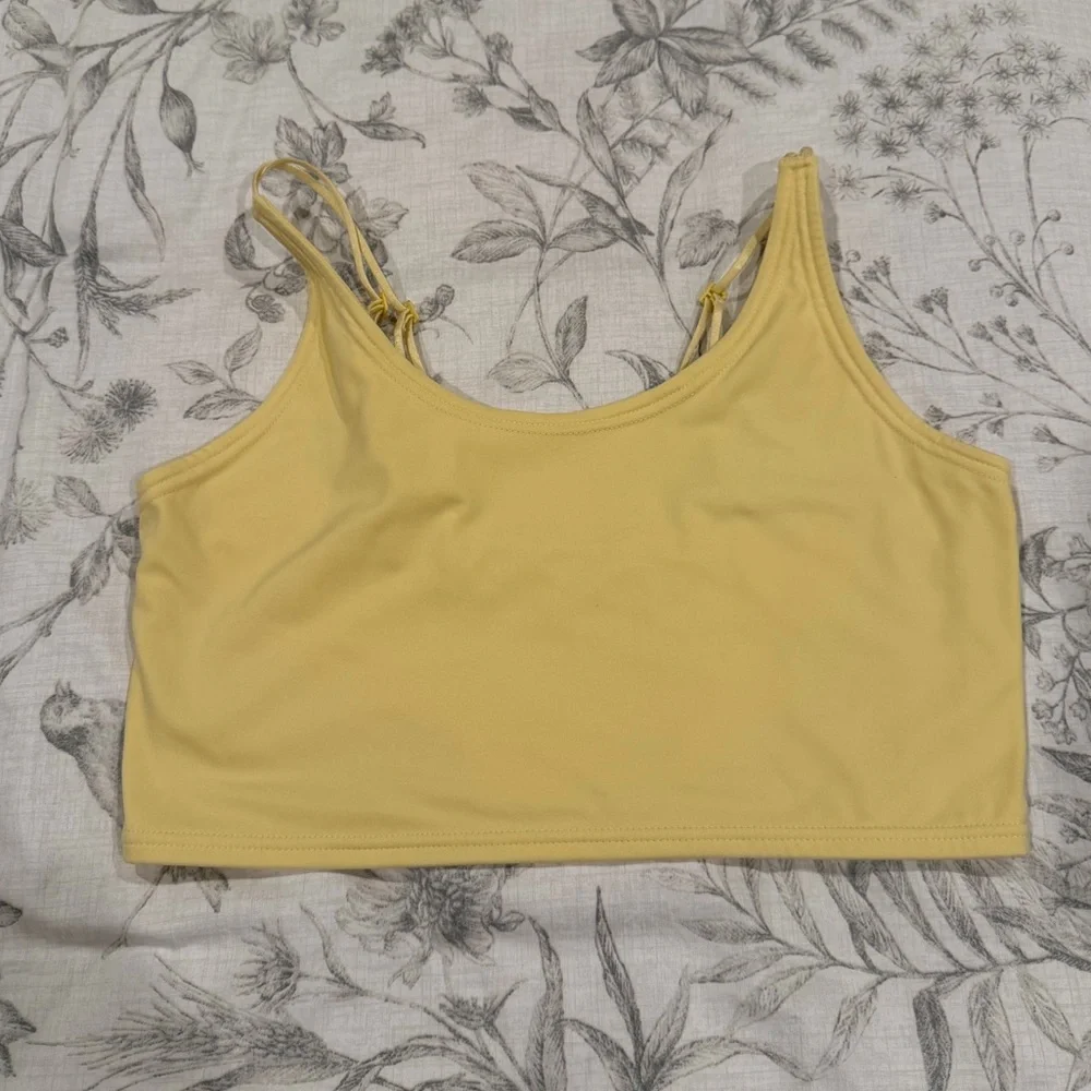 Fourlaps Poise Longline Bra - Banana - Picture 3 of 7